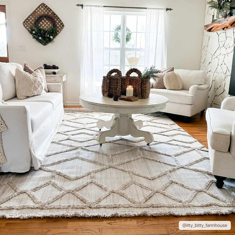 Malilinao High-Low Rustic Rug-Boutique Rugs-lobo nosara