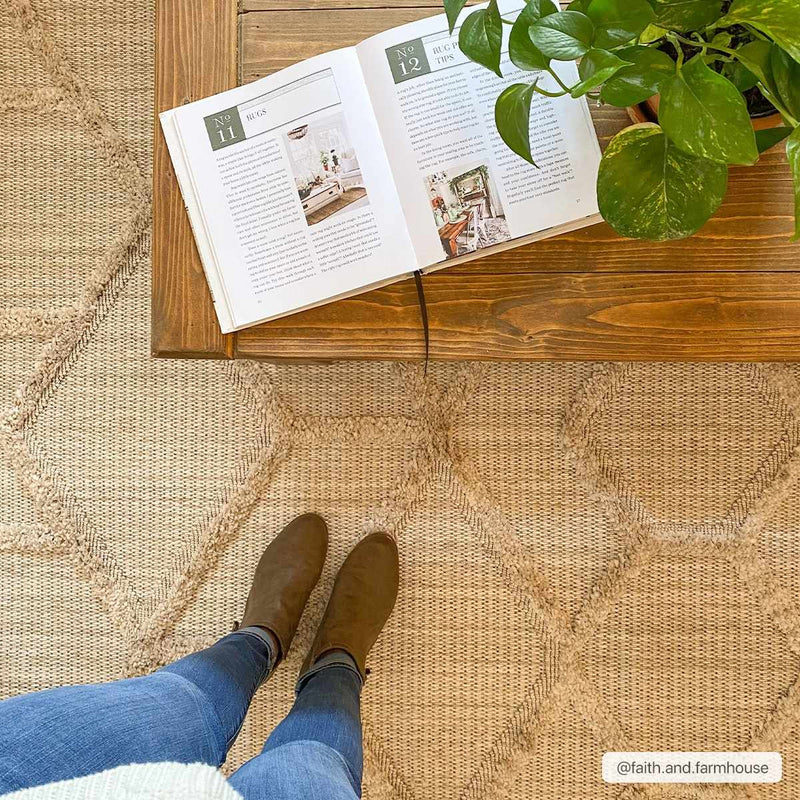 Malilinao High-Low Rustic Rug-Boutique Rugs-lobo nosara