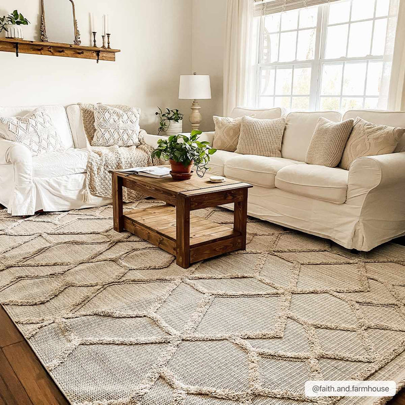 Malilinao High-Low Rustic Rug-Boutique Rugs-lobo nosara