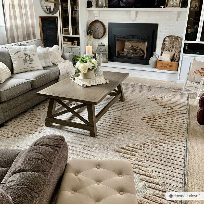 Maulawin High-Low Rustic Rug-Boutique Rugs-lobo nosara