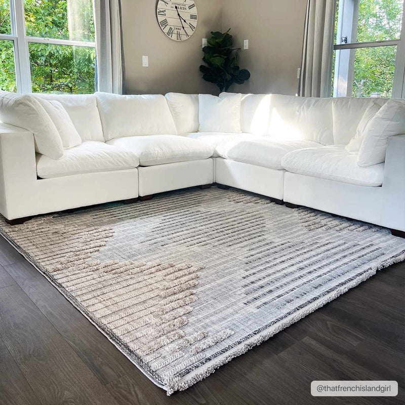 Maulawin High-Low Rustic Rug-Boutique Rugs-lobo nosara