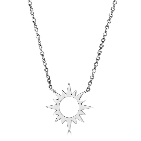 Medium Starburst Necklace-Eliza Ray Jewelry-lobo nosara