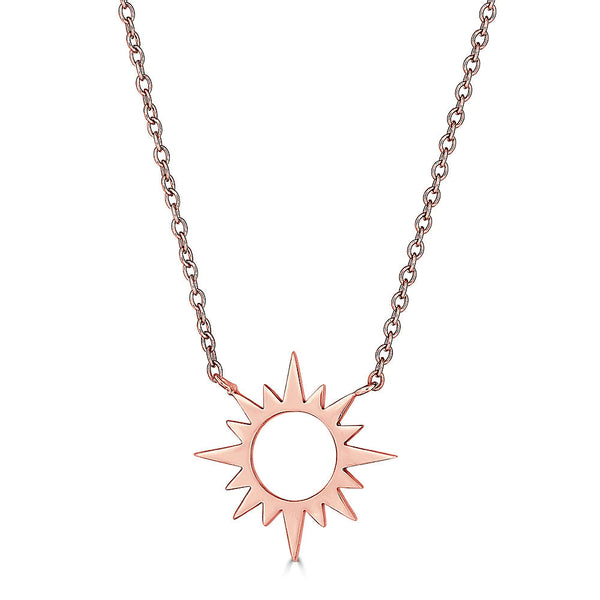 Medium Starburst Necklace-Eliza Ray Jewelry-lobo nosara