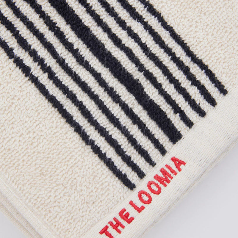 Melika Turkish Cotton Striped Terry Towel-The Loomia-lobo nosara