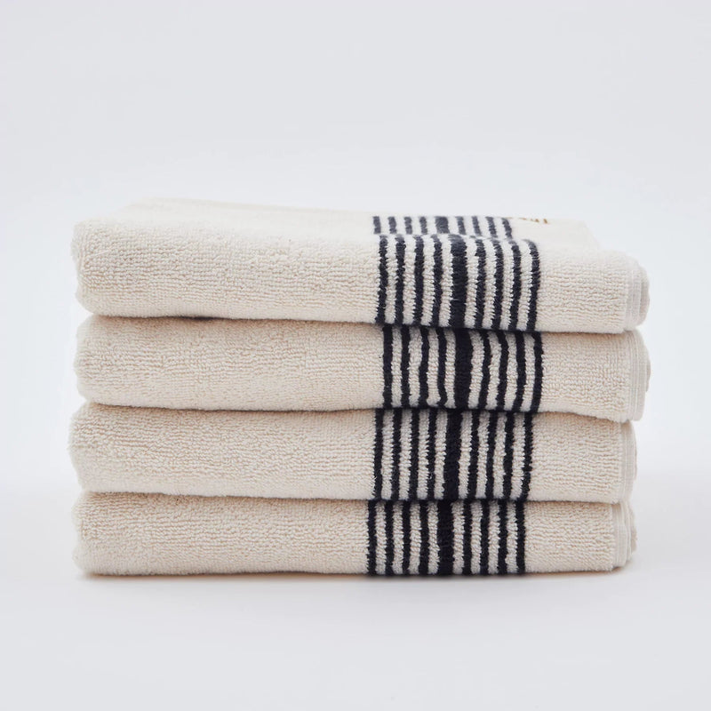 Melika Turkish Cotton Striped Terry Towel-The Loomia-lobo nosara