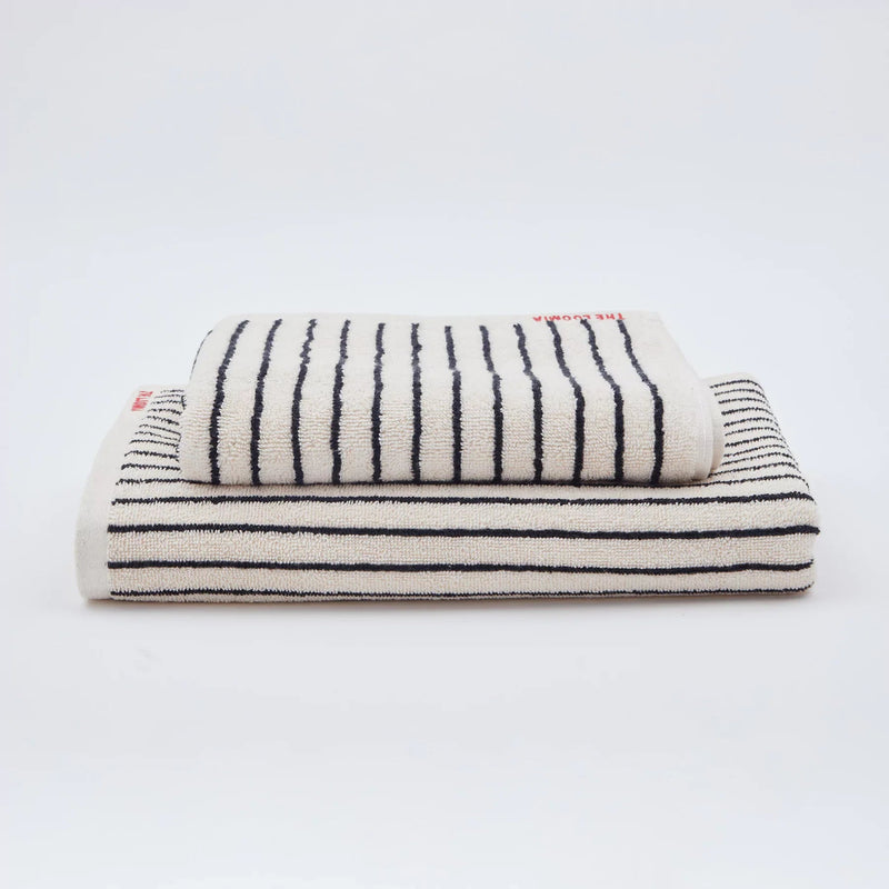 Melika Turkish Cotton Striped Terry Towel-The Loomia-lobo nosara