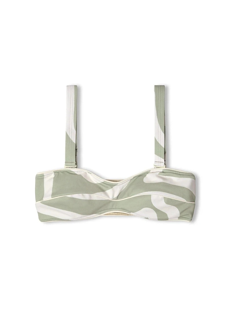 Moss Stroke Bralette Bikini Top-Zulu & Zephyr-lobo nosara