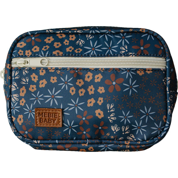 Navy Floral Mini Fanny Pack-Mebie Baby-lobo nosara