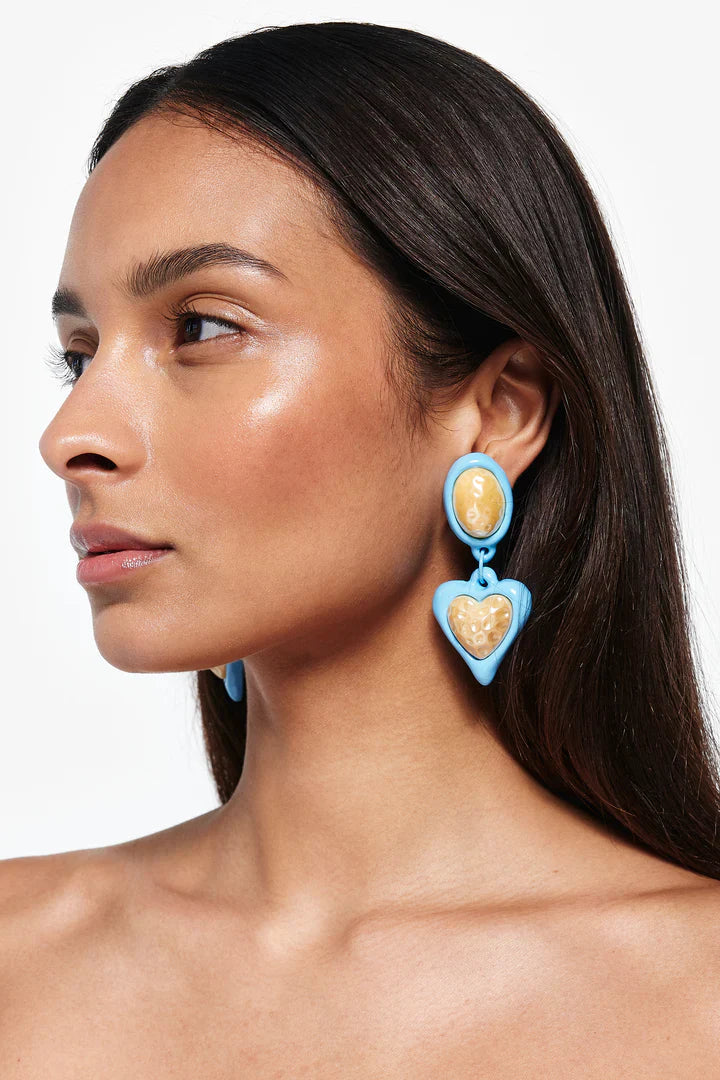 Night Fever Sky Earrings-Corazon de Piña-lobo nosara