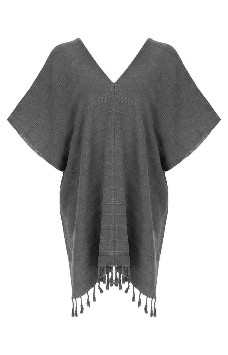 Nomad Kimono - Vintage Black-The Handloom-lobo nosara