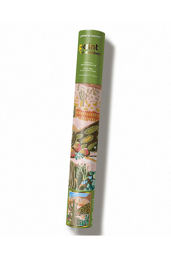 Paint by Numbers Kit - Cactus Valley-Journey of Something-lobo nosara