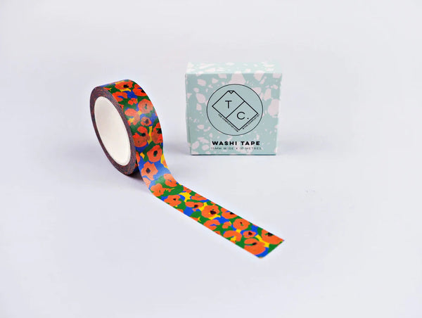 Painter Flower Washi Tape-The Completist-lobo nosara