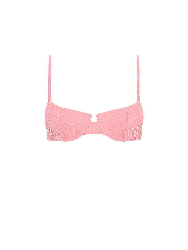 Panel Balconette Bikini Top-Peony-lobo nosara