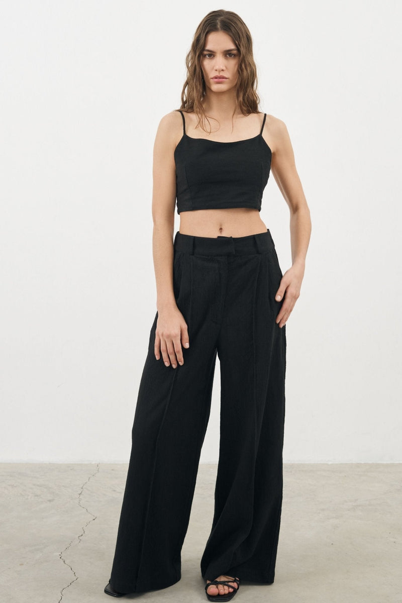 Pera Pants - Black-The Handloom-lobo nosara