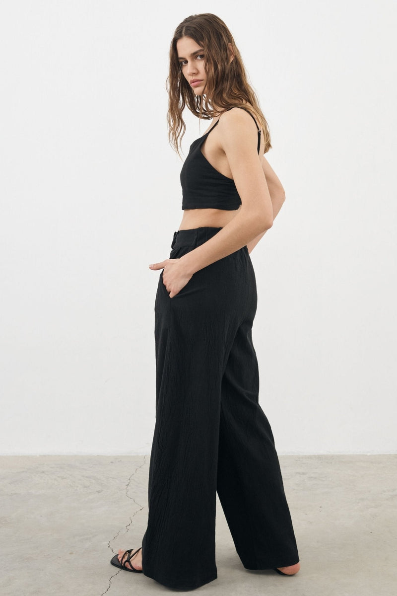 Pera Pants - Black-The Handloom-lobo nosara