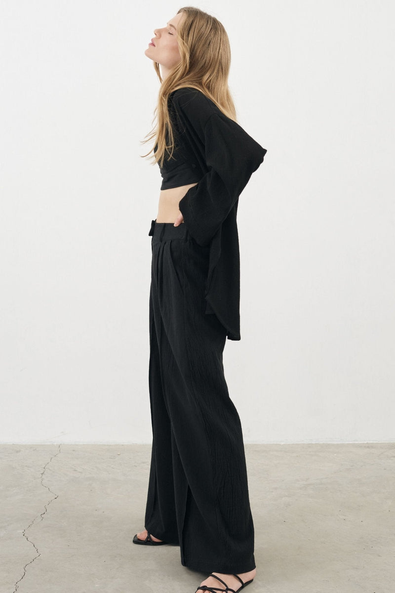 Pera Pants - Black-The Handloom-lobo nosara