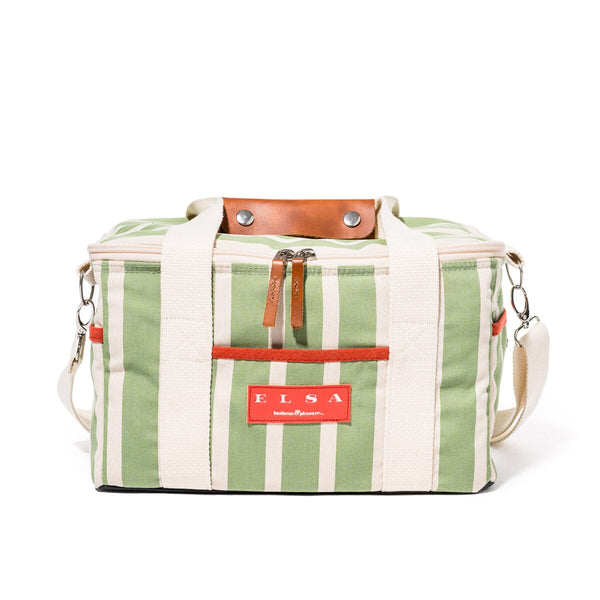 Premium Cooler Bag - Elsa Stripe-Business & Pleasure-lobo nosara