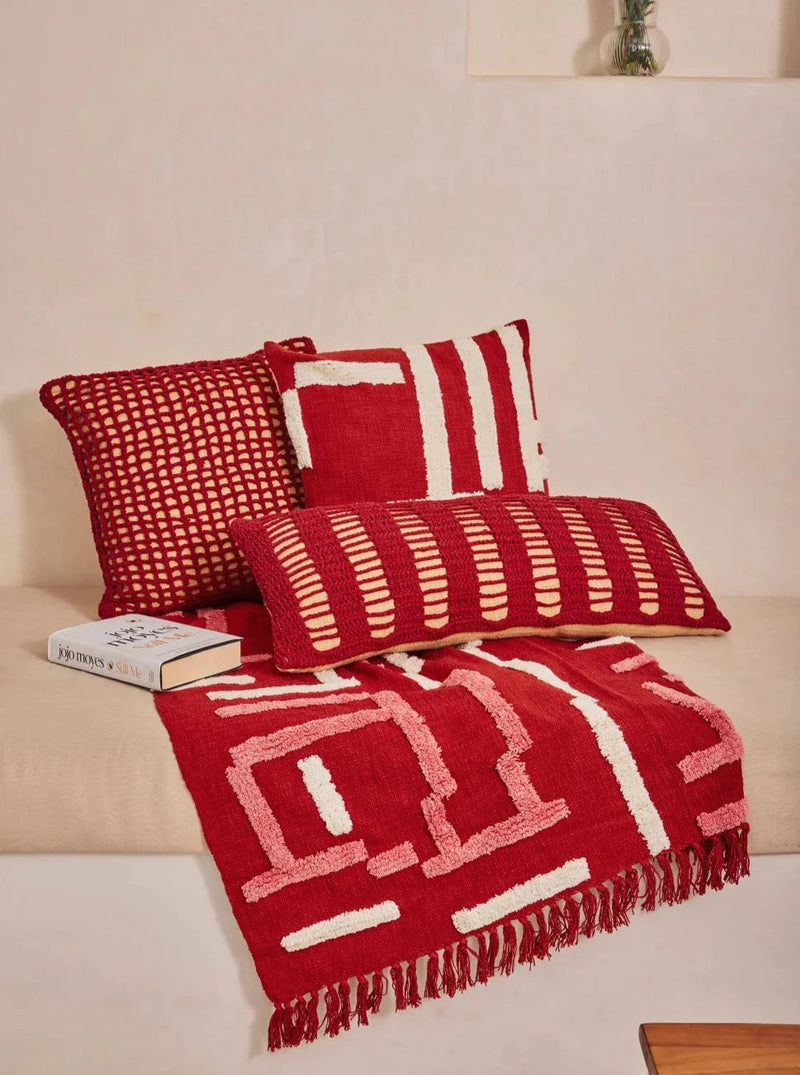 Rani Handmade Boho Throw Blanket-Casa Amarosa-lobo nosara