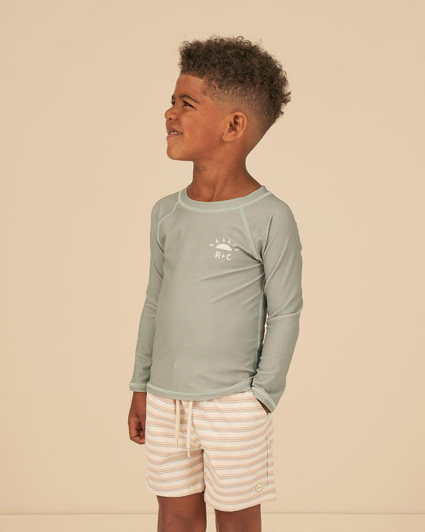 Rash Guard || aqua-Rylee + Cru-lobo nosara
