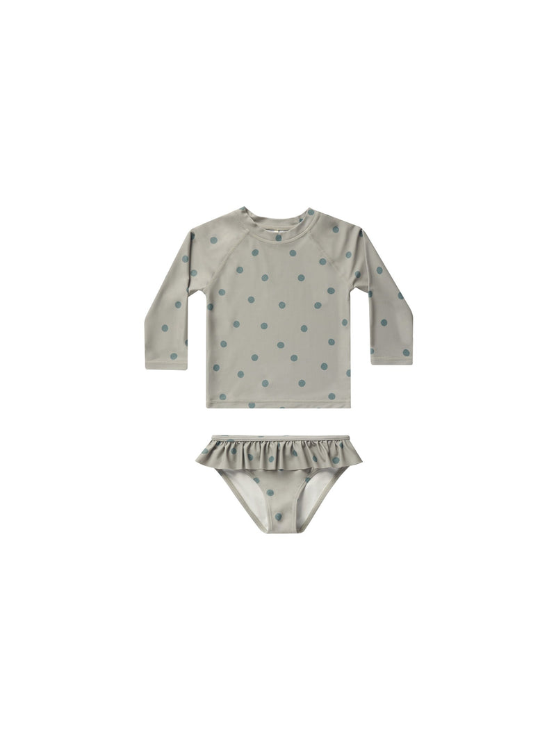 Rash Guard Girls Set || Polka Dot-Rylee + Cru-lobo nosara