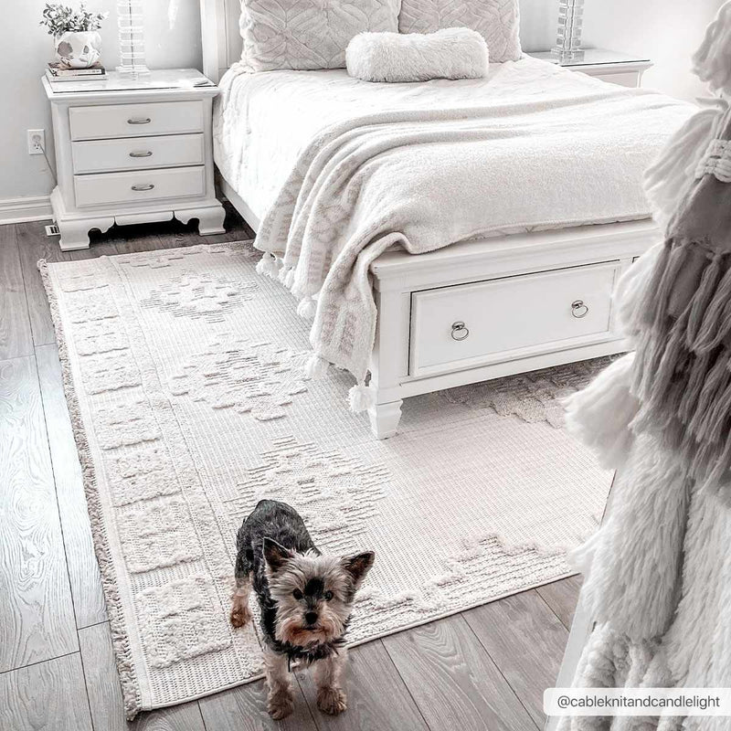 Rosales High-Low Rustic Rug-Boutique Rugs-lobo nosara