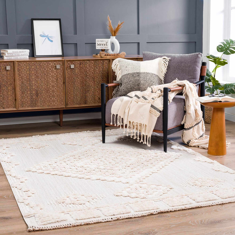 Rosales High-Low Rustic Rug-Boutique Rugs-lobo nosara