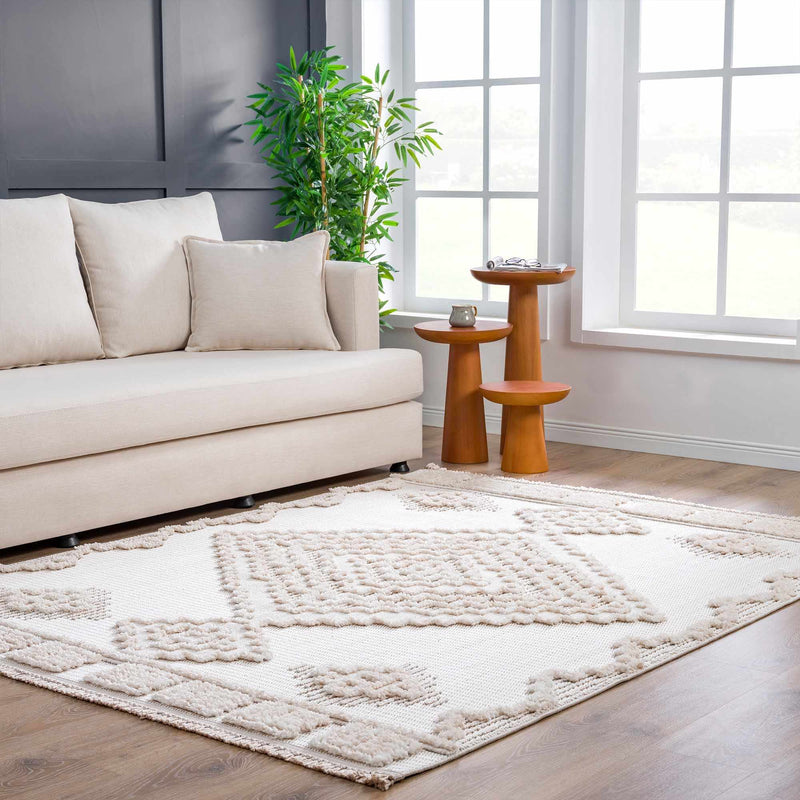 Rosales High-Low Rustic Rug-Boutique Rugs-lobo nosara