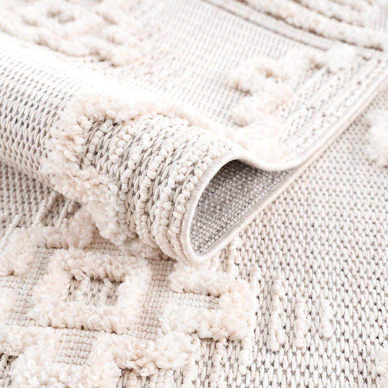 Rosales High-Low Rustic Rug-Boutique Rugs-lobo nosara