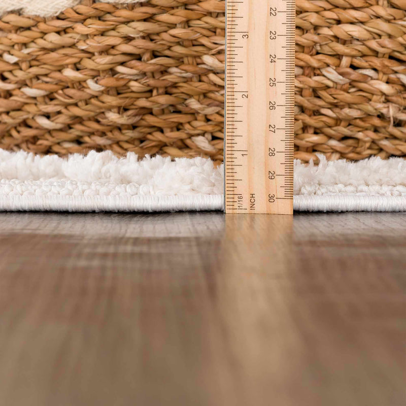 Rosales High-Low Rustic Rug-Boutique Rugs-lobo nosara