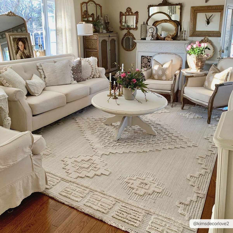 Rosales High-Low Rustic Rug-Boutique Rugs-lobo nosara
