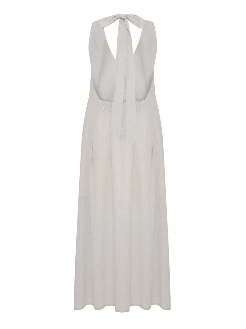 Sahara Sun Maxi Dress - Baby Blue-The Handloom-lobo nosara