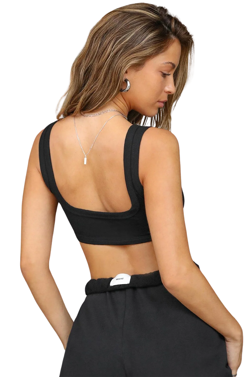 Scoop Neck Bra-Joah Brown-lobo nosara