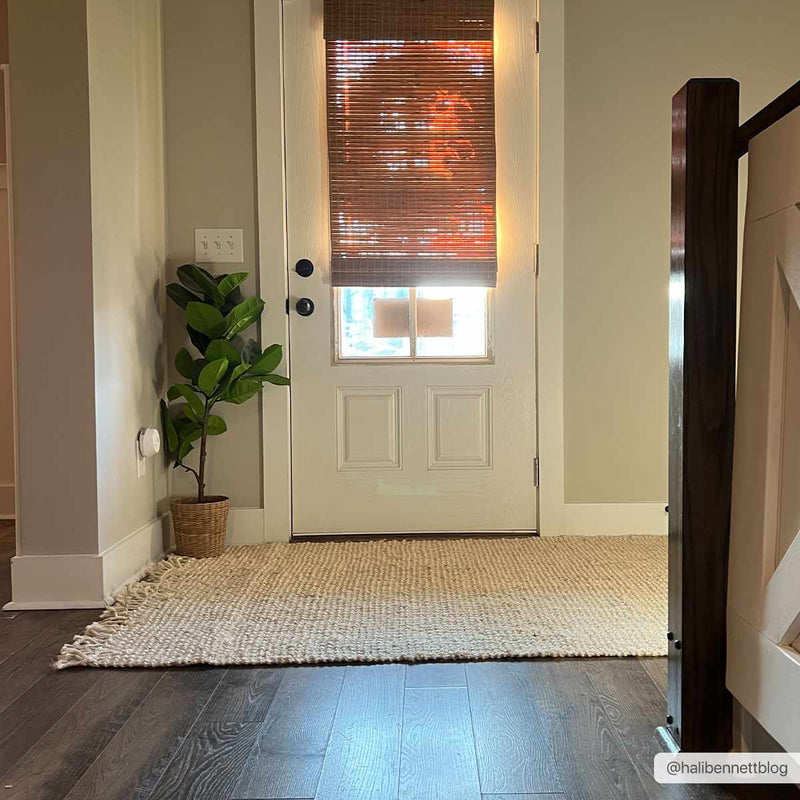 Senneterre Bleached Jute Rug-Boutique Rugs-lobo nosara