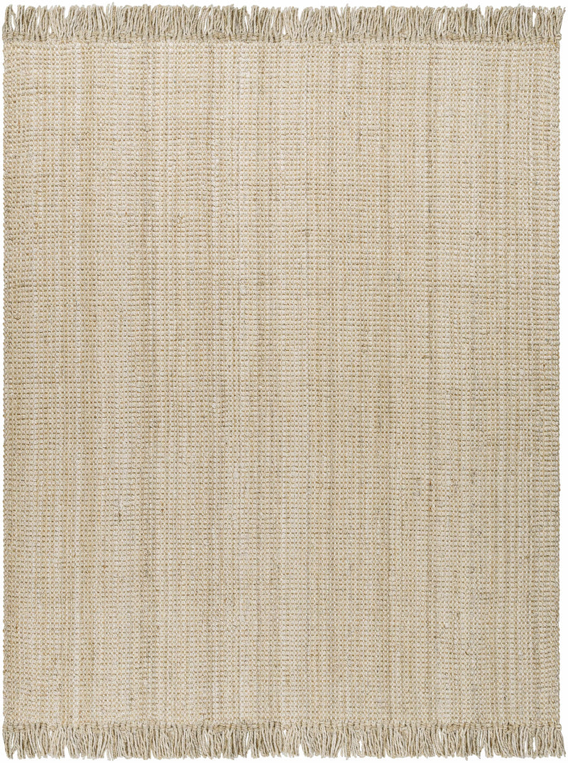 Senneterre Bleached Jute Rug-Boutique Rugs-lobo nosara