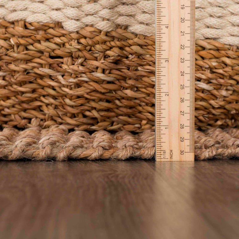 Senneterre Natural Jute Rug-Boutique Rugs-lobo nosara