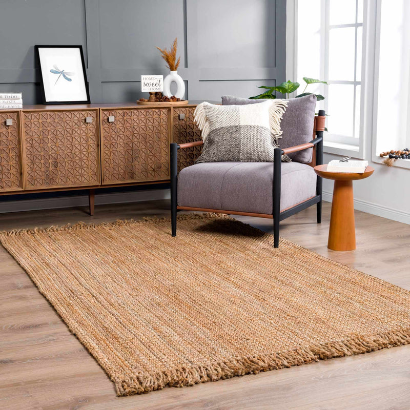 Senneterre Natural Jute Rug-Boutique Rugs-lobo nosara