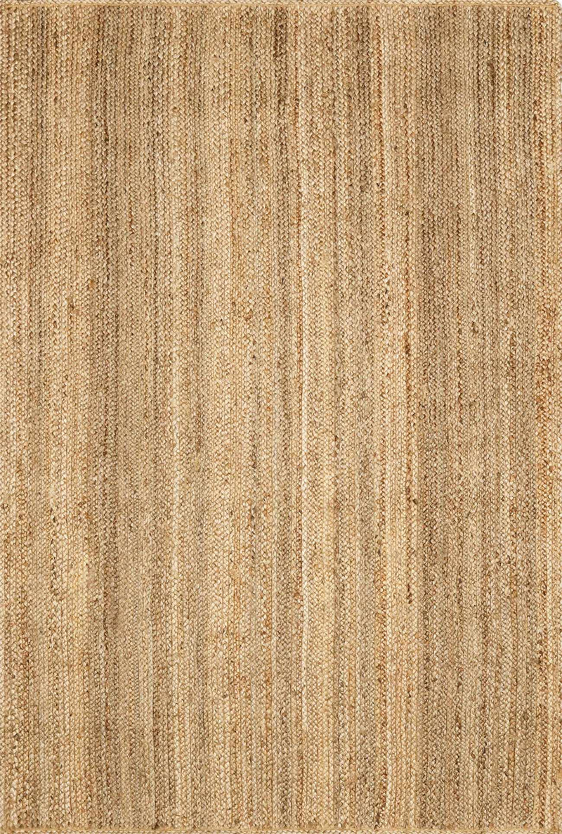 Shippagan Tan Jute Braided Rug-Boutique Rugs-lobo nosara