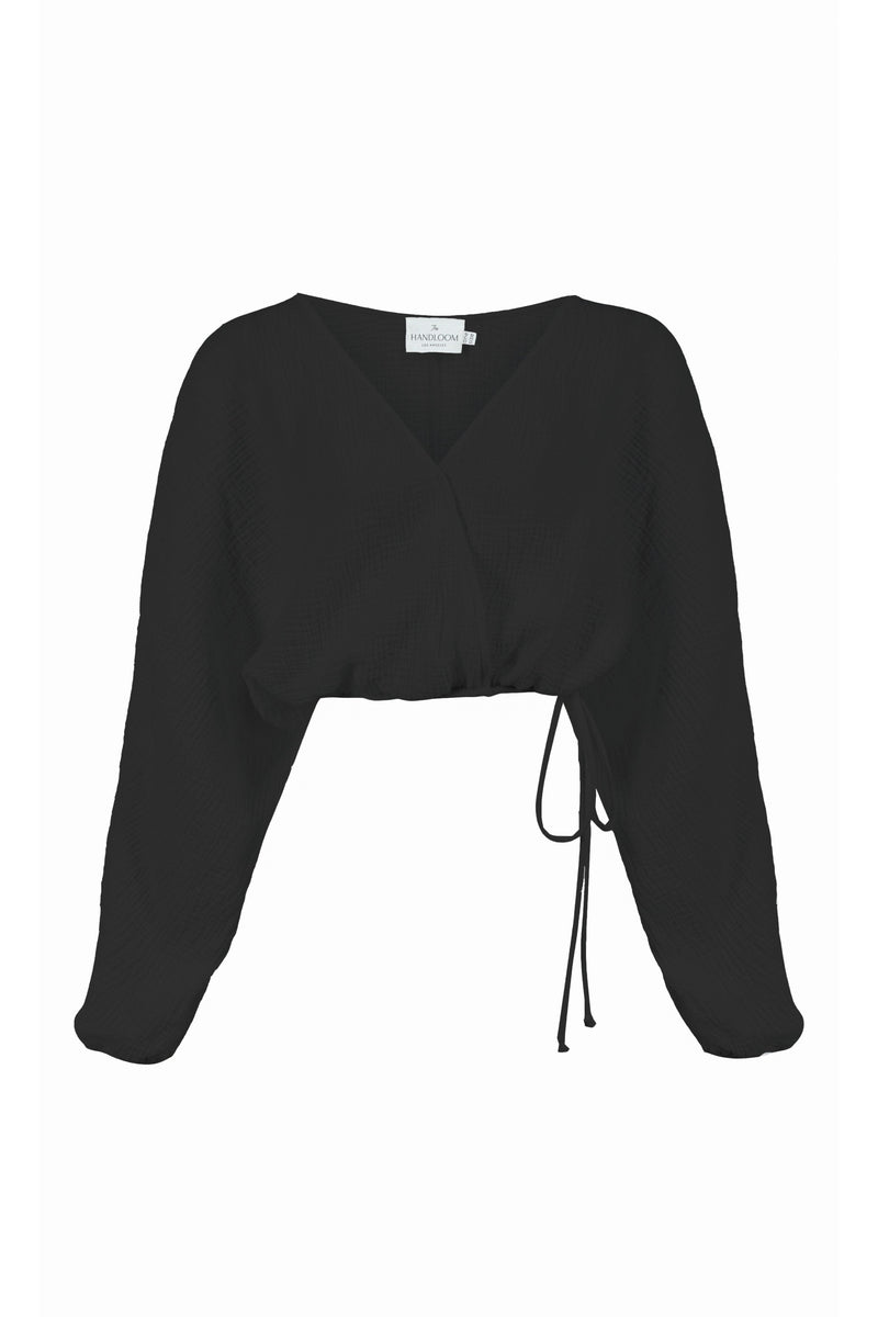 Siena Top - Black-The Handloom-lobo nosara