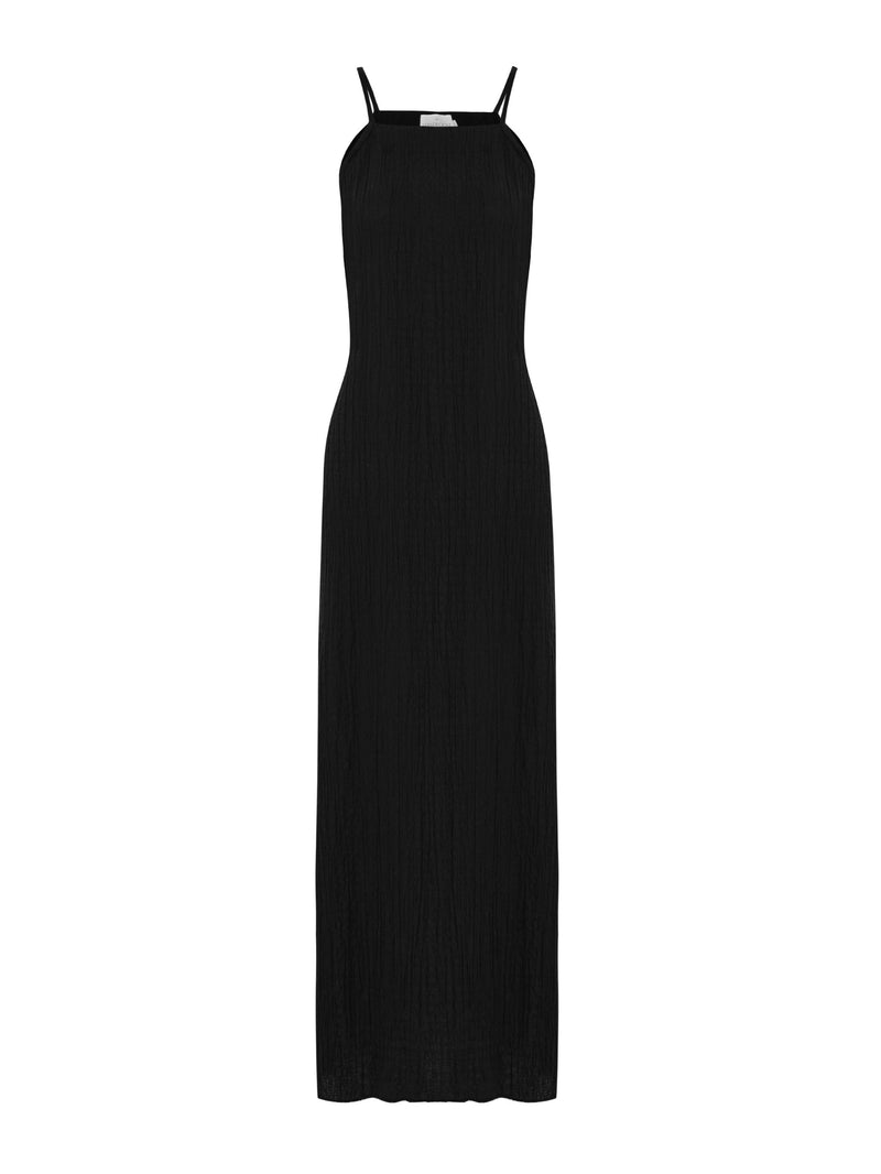 Siesta Dress - Black-The Handloom-lobo nosara