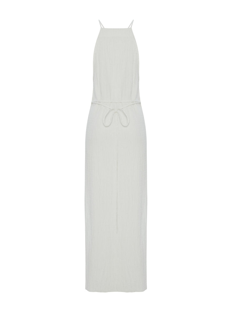 Siesta Dress - White-The Handloom-lobo nosara