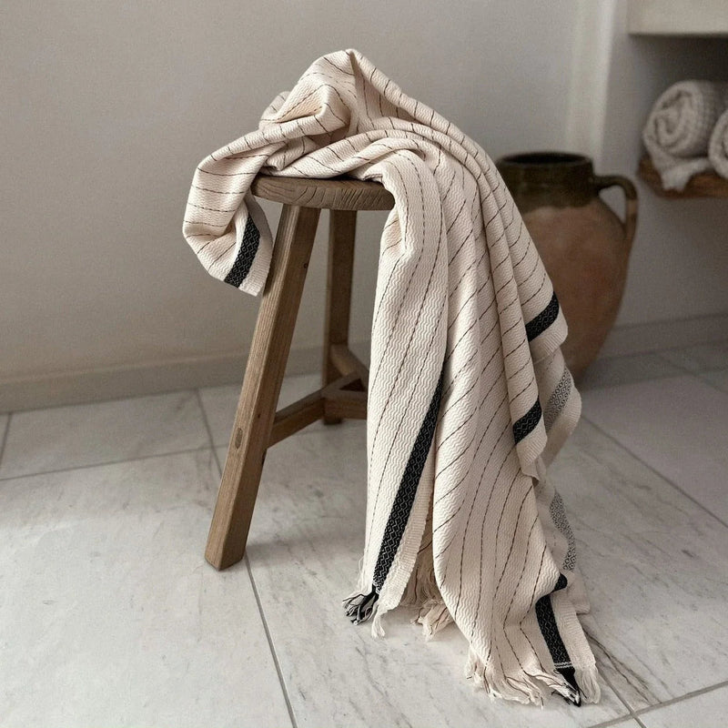 Silvia 100% Cotton Turkish Towel-The Loomia-lobo nosara