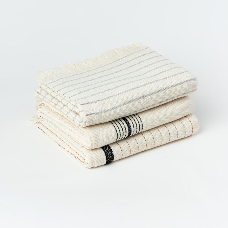 Silvia Hand & Kitchen Towel Sets-The Loomia-lobo nosara