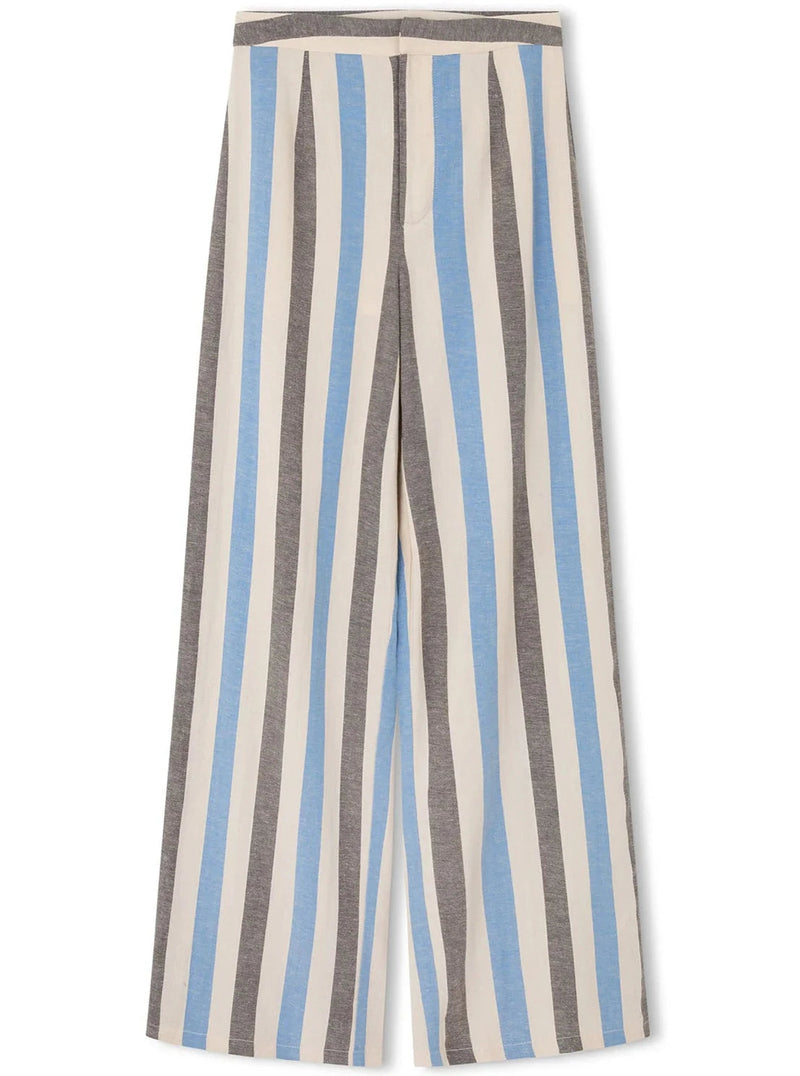 Sky Stripe Organic Cotton Blend Pant-Zulu & Zephyr-lobo nosara