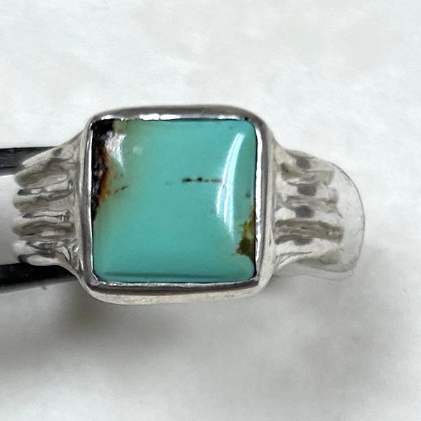 Buy Silver Turquoise Stone Ring , Man Large Turquoise Gemstone Ring , Large  Square Design Ring , 925k Sterling Silver Ring , Gift for Him Online in  India - Etsy
