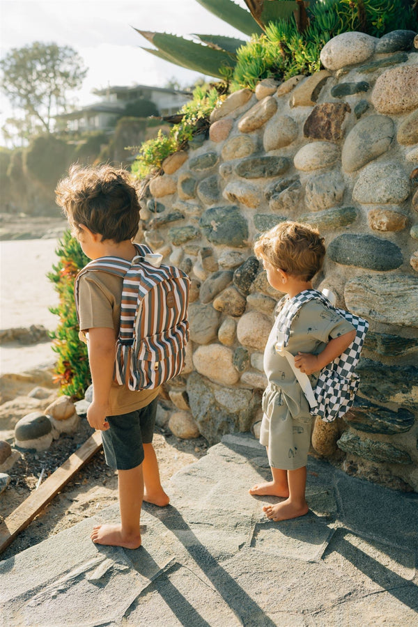 Sunset Stripes Mini Backpack-Mebie Baby-lobo nosara