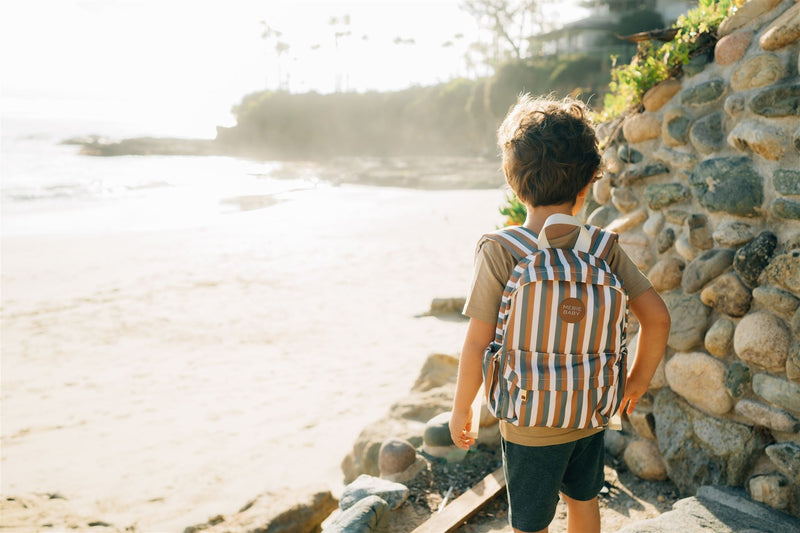 Sunset Stripes Mini Backpack-Mebie Baby-lobo nosara