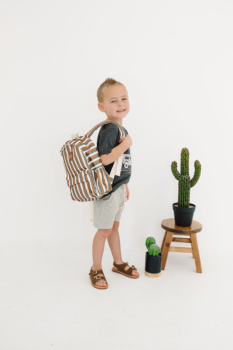 Sunset Stripes Mini Backpack-Mebie Baby-lobo nosara