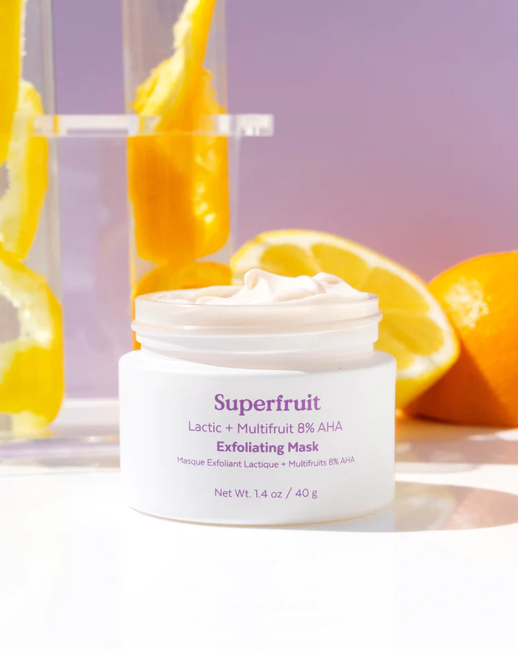 Superfruit Lactic + Multifruit 8% AHA Exfoliating Mask-Three Ships Beauty-lobo nosara