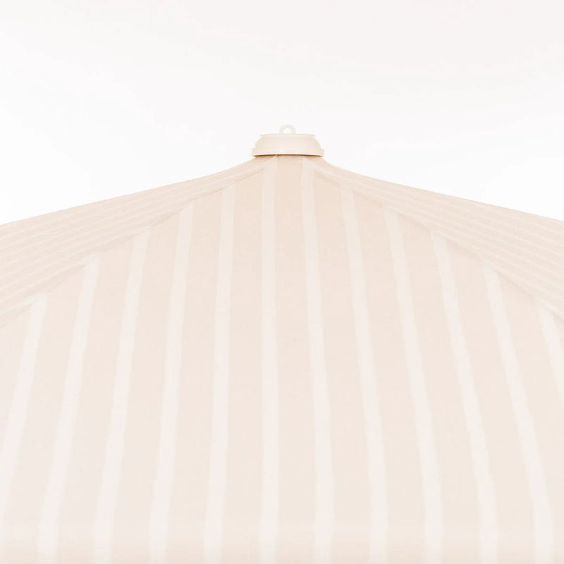 The Amalfi Umbrella - Monaco Natural Stripe-Business & Pleasure-lobo nosara