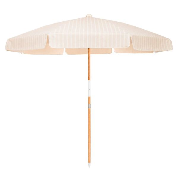 The Amalfi Umbrella - Monaco Natural Stripe-Business & Pleasure-lobo nosara